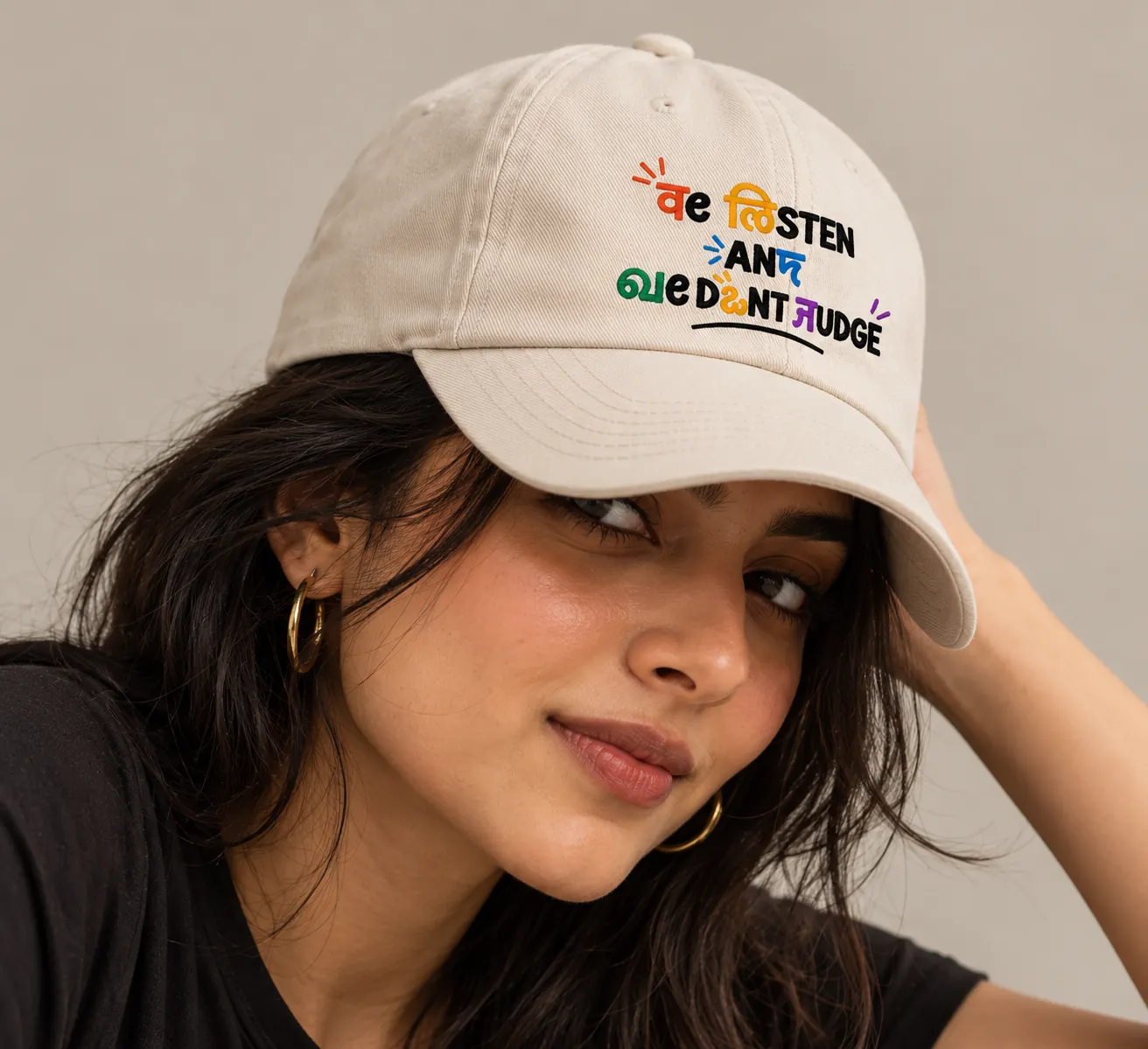 Cap on model