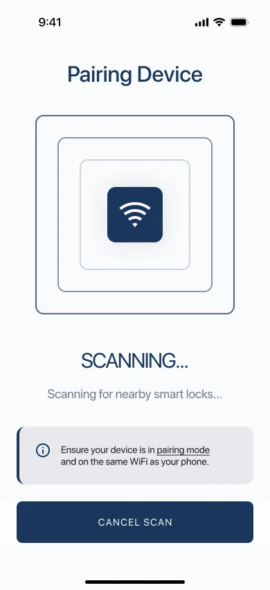 Scan QR code