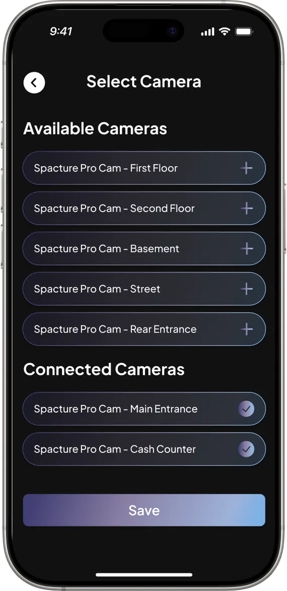 Camera pairing