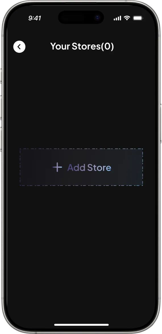 No store added