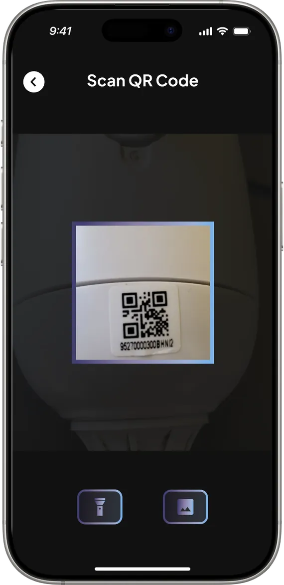 QR scan